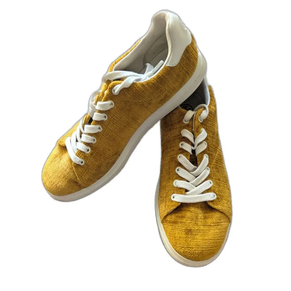 Tory Burch golden yellow